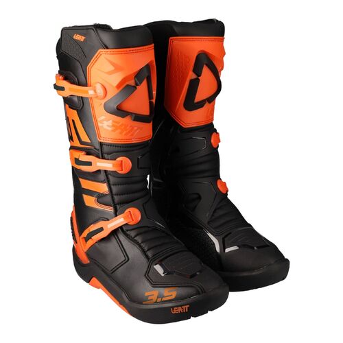 Leatt 3.5 MX Motocross Boots Orange