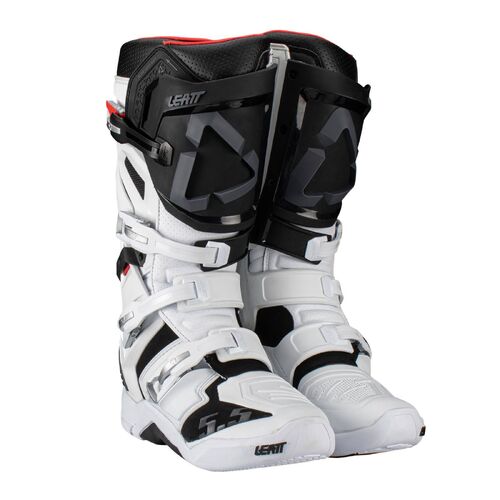 Leatt Flexlock 5.5 MX Motocross Boots 13 White