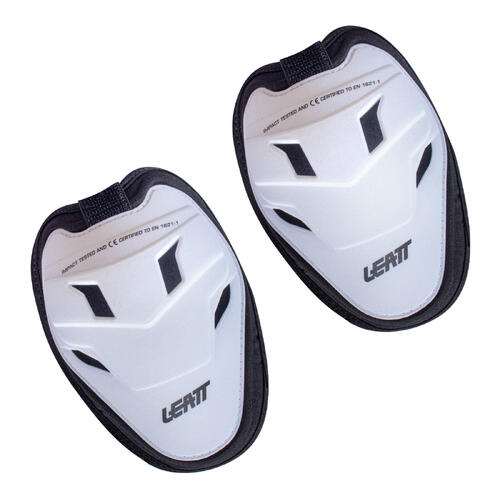 Leatt 5.5 Junior Shoulder Guards Pro Pair White