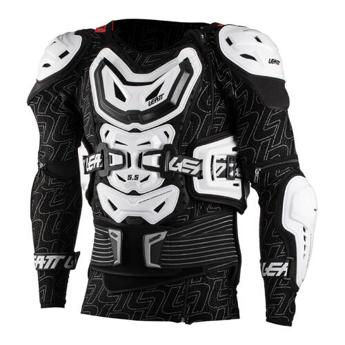 Leatt 5.5 Body Protector White S/M