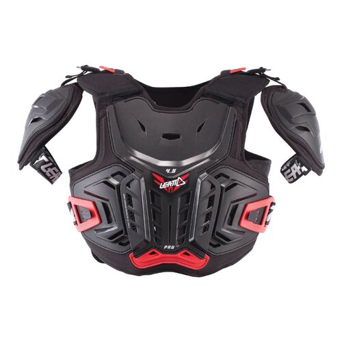 Leatt Airfit 4.5 Pro Youth MX Motocross Chest Protector Black Red 