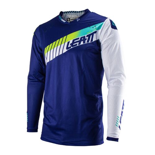 Leatt GPX 4.5 Lite MX Motocross Jersey M Blue