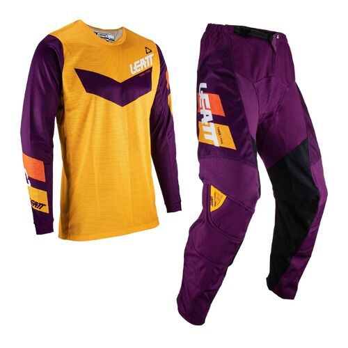Leatt 3.5 MX Motocross Jersey & Pants Set Indigo M/32
