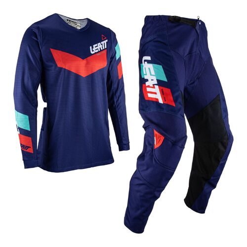 Leatt 3.5 MX Motocross Jersey & Pants Set Royal XXL 2XL 2XLarge/38