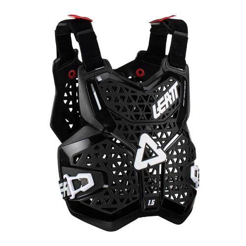 Leatt 1.5 Roost MX Motocross Chest Protector Black
