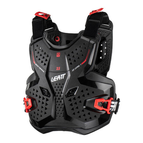 Leatt 3.5 Junior Chest Protector Black/Red