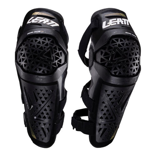 Leatt Dual Axis Pro Knee & Shin Guard Black