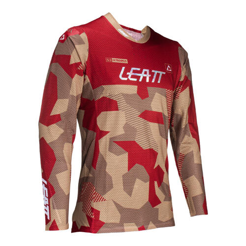 Leatt 2024 5.5 UltraWeld Jersey Rubystone