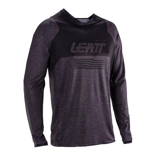 Leatt 4.5 Lite Jersey Stealth Black/Grey M/US40/EU50