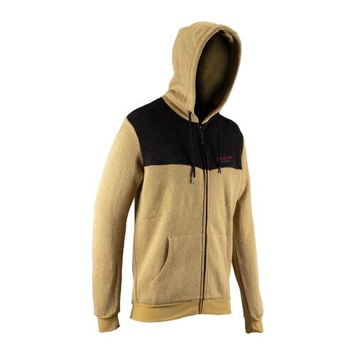Leatt Tech Zip Hoodie Brass Brown M/US40/EU50