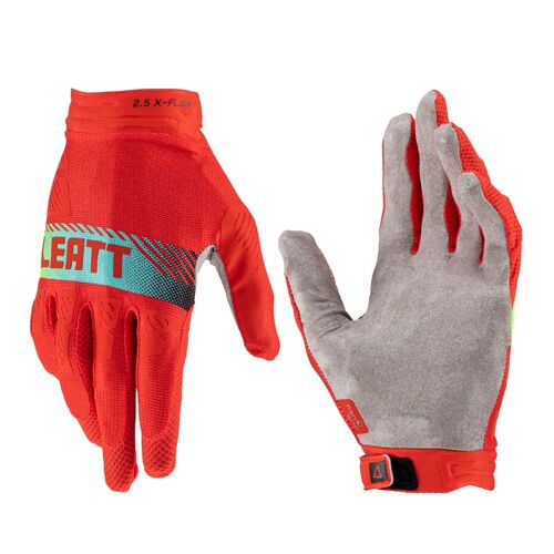 Leatt 2.5 X-Flow MX Motocross Gloves XL Red