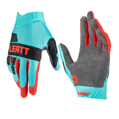 Leatt 1.5 Gripper MX Motocross Gloves S Fuel