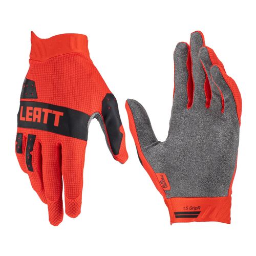 Leatt 1.5 Gripper MX Motocross Gloves Red