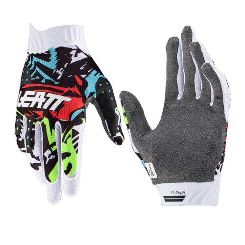 Leatt 1.5 Gripper MX Motocross Gloves XXL Zebra