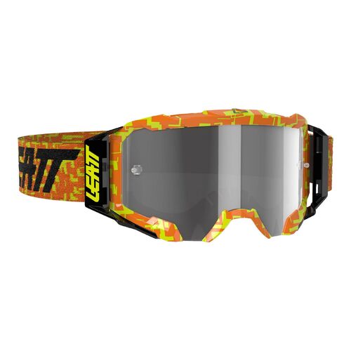 Leatt 5.5 Velocity MX Goggles N-Orange Light Grey 58%