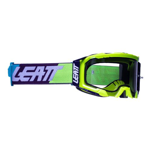 Leatt 5.5 Velocity MX Goggles Neon Yel Lt Grey 58%