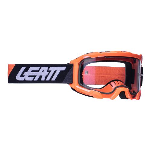 Leatt 4.5 Velocity MX Goggles Neon Orange Clear 83%