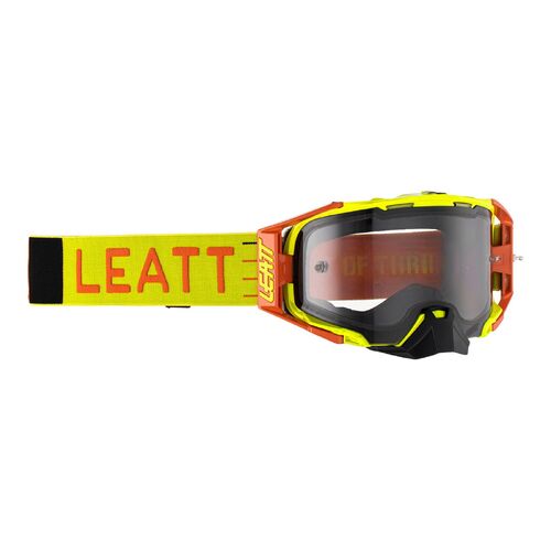 Leatt 6.5 Velocity MX Goggles Citrus Lt Grey 58%