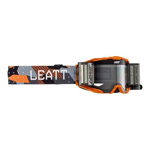Leatt 6.5 Velocity MX Goggles Roll-Off Orange Clear 83%