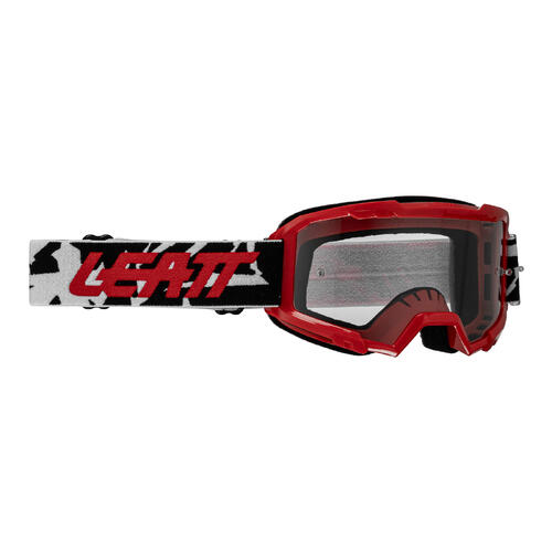 Leatt 2.5 Vizion Goggles Small Red/Clear 90%