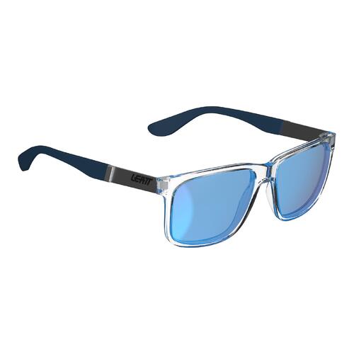 Leatt TheViz Sierra Sunglasses Silver/Blue Polarized Blue 14 VLT