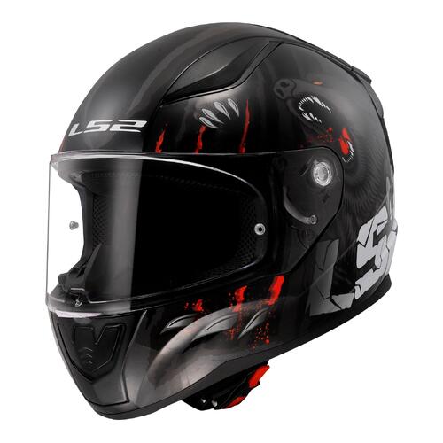 LS2 Road Motorcycle Helmet FF353 Rapid II 2XL Claw Black