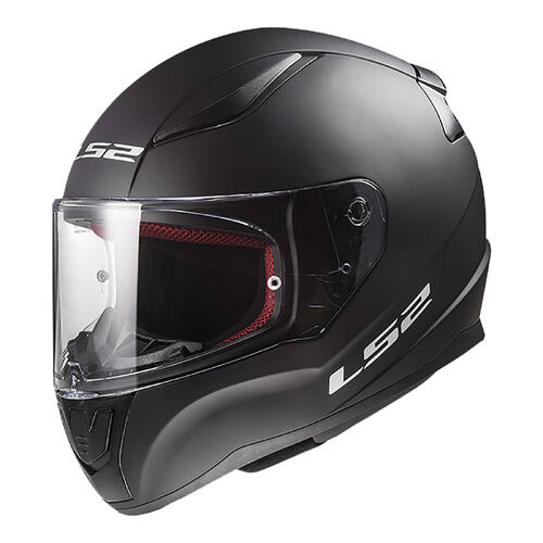 LS2 Road Motorcycle Helmet FF353 Rapid II Matte Black