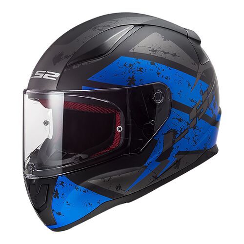LS2 Helmet FF353 Rapid Deadbolt Matte Black/Blue