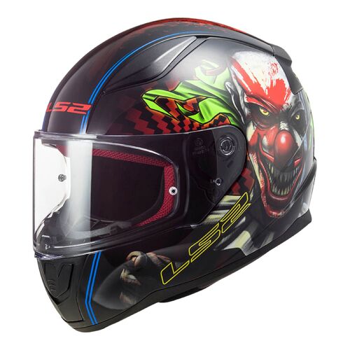 LS2 Helmet FF353 Rapid Happy Dreams Black/Red/Green