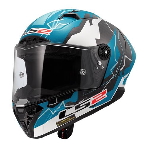 LS2 Road Motorcycle Helmet FF805 Thunder GP Aero Huertas Replica 2XL