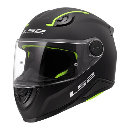 LS2 Road Motorcycle Helmet FF812 KID Matte Black L