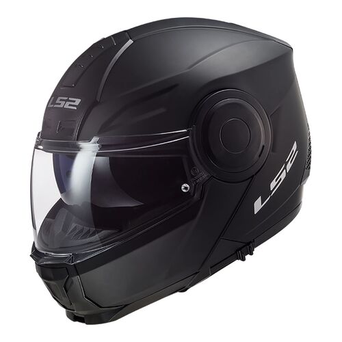LS2 Helmet FF902 Scope Solid Matte Black Flip Front