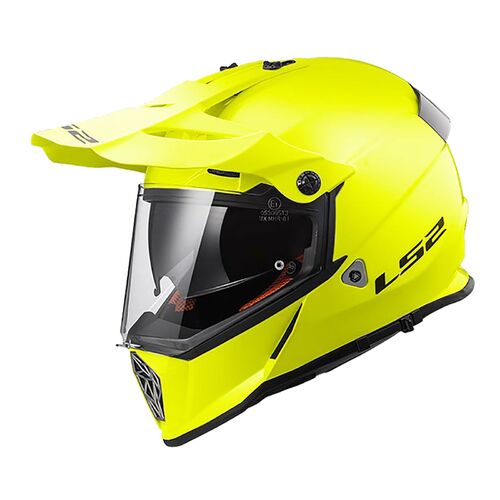 LS2 Helmet MX436 Pioneer Hi-Vis Yellow Low S