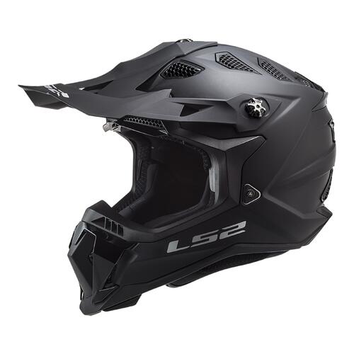 LS2 Dirt Motorcycle Helmet MX700 Subverter Evo II 2XL Matte Black