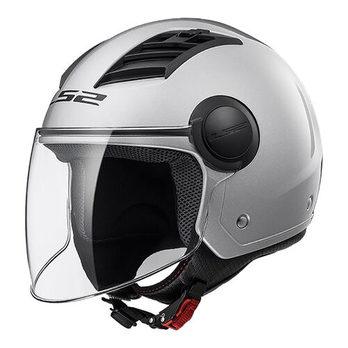 LS2 Helmet OF562 Airflow-L Solid Silver