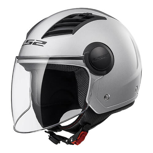 LS2 Road Open Face Helmet OF562 Airflow-L 2XS Silver