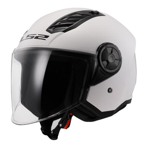 LS2 Road Open Face Helmet OF616 Airflow II 2XL White