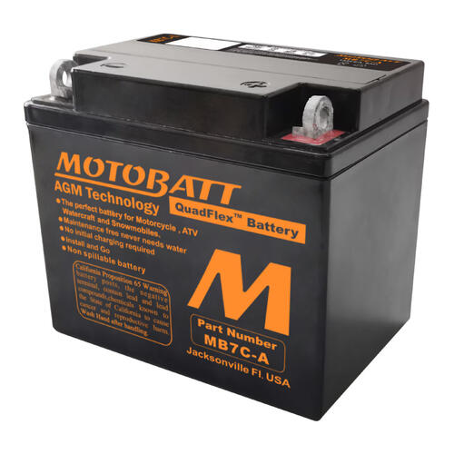 Yamaha BW200 1986-1988 Motobatt Quadflex AGM 12V Battery High Performance