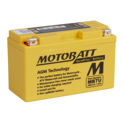 Yamaha TTR250 1998-2016 Motobatt Quadflex AGM 12V Battery High Performance