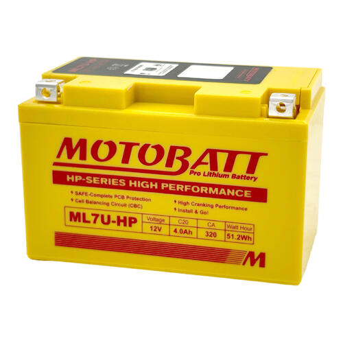 Kawasaki KLX400R 2003-2004 Motobatt Lithium 12V Battery High Performance