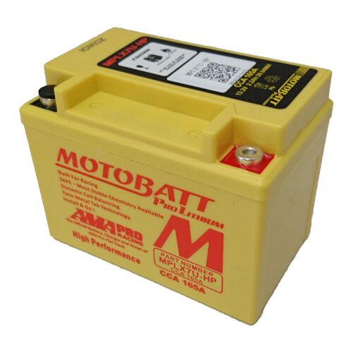 Honda Pcx150 2019 Motobatt Pro Lithium 12V Battery High Performance 