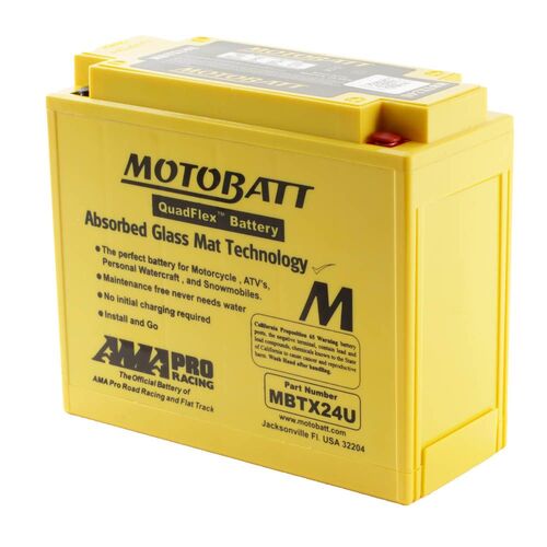 For Suzuki LTF4Wdx 250 1998 Motobatt Quadflex 12V Battery High Performance 