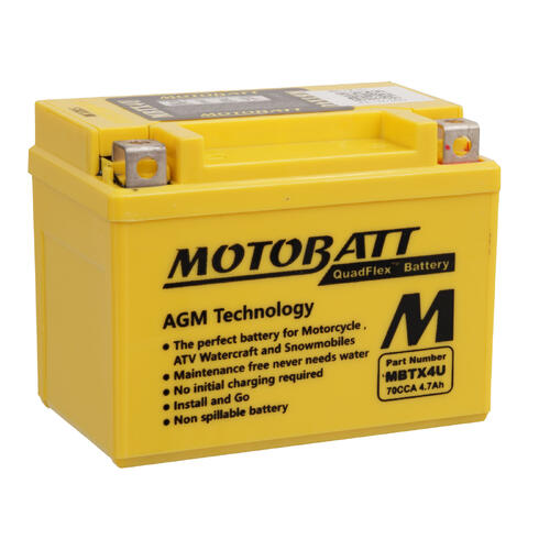 KTM 250 EXC 2006-2016 Motobatt Quadflex AGM 12V Battery High Performance