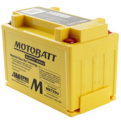 Aprilia Mojito 125 Cust 4T 2006 Motobatt Quadflex 12V Battery 