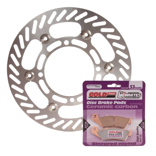 For Suzuki RM-Z250 2004-2006 MTX Brake Disc & Pads Front Service Kit 