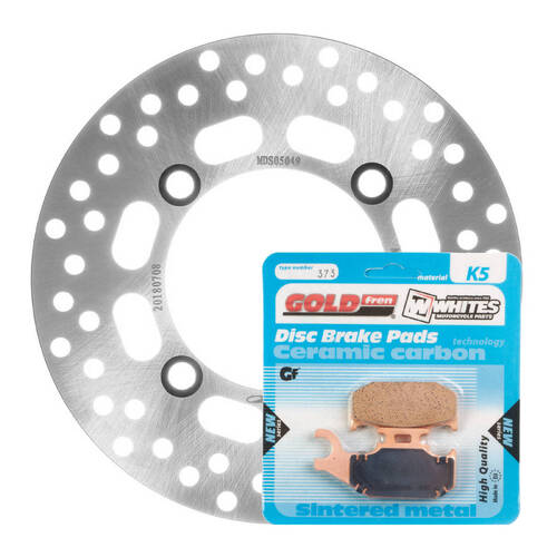Suzuki LTA500X Kingquad AXi 4X4 2011-2017 MTX Front Brake Disc & Pads Set