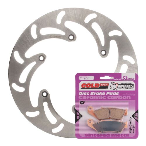KTM 450 EXC 2003-2006 MTX Brake Disc & Pads Front Service Kit 