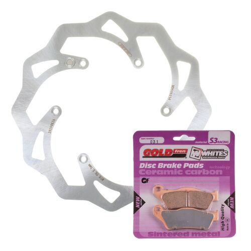 KTM 450 EXC 2007-2016 MTX Brake Disc & Pads Front Service Kit 