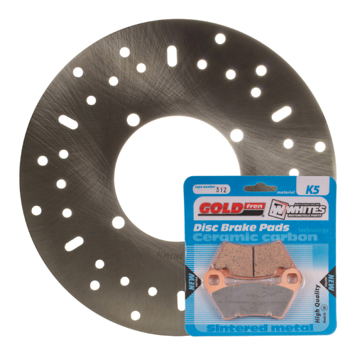 Polaris Ranger 570 Mid Size 2014-2017 MTX Front Brake Disc & Pads Set