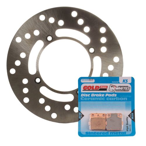 Yamaha YZ85 SW 2002-2023 MTX Brake Disc & Pads Rear Service Kit 